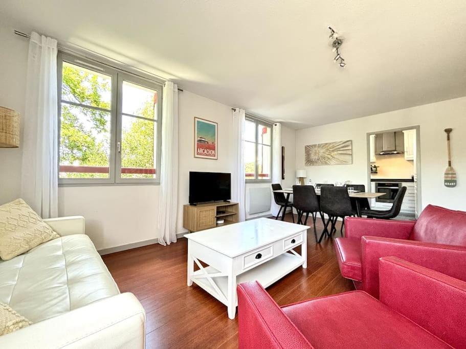 Agreable Appartement Proche De La Mer 아르카숑 외부 사진